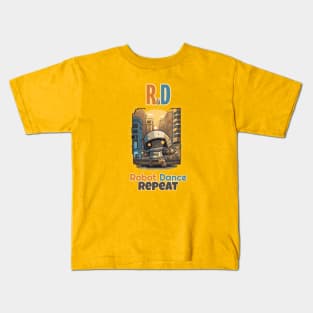 R&D - Robot, Dance, Repeat Kids T-Shirt